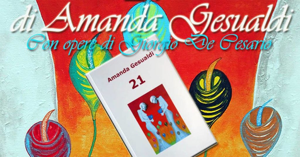 Copertina del Libro "21" di Amanda Gesualdi Copertina del Libro "21" di Amanda Gesualdi